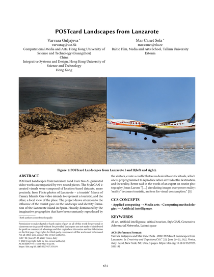 Thumbnail for POSTcard Landscapes from Lanzarote